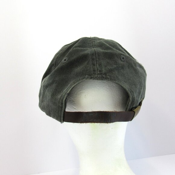 Knoxville Brewers' Jam Embroidered Logo Men's Green Adj Strap Back Cap Hat - Picture 6 of 8